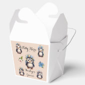 かわいいペンギンの名前バイリンガルGraciasありがとう フェイバーボックス (オープン)