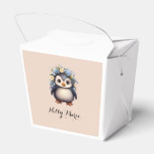 かわいいペンギンの名前バイリンガルGraciasありがとう フェイバーボックス (裏面サイド)