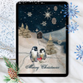 かわいいペンギンの家族 シーズンカード