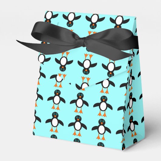 かわいいペンギンの愛用ボックス フェイバーボックス (正面サイド)