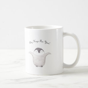 かわいいペンギンの抱擁マグのコップ コーヒーマグカップ