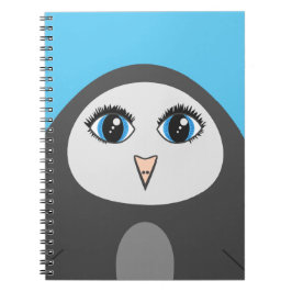 かわいいペンギンの漫画の子供たち ノートブック