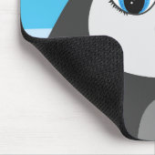 かわいいペンギンの漫画の子供たち マウスパッド (コーナー)