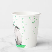 かわいいペンギンの誕生日  紙コップ (裏面)