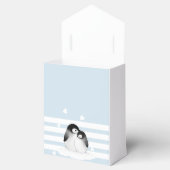 かわいいペンギンの赤ちゃんシャワー フェイバーボックス (オープン)