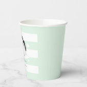 かわいいペンギンの赤ちゃんシャワー 紙コップ (左)