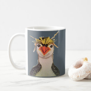 かわいいペンギンの顔のマグ コーヒーマグカップ