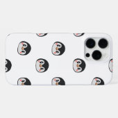 かわいいペンギンのiPhone / iPadケース iPhoneケース (裏面横)