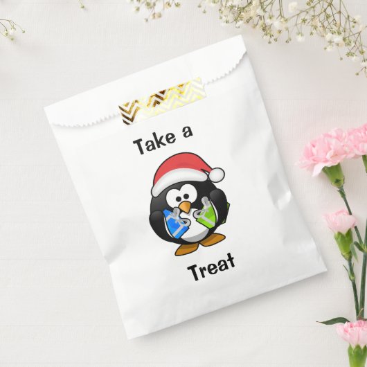 かわいいペンギンを食べる フェイバーバッグ (封をした状態)