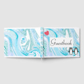 かわいいペンギンカップルのゲストブック ゲストブック (全面)