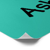 かわいいペンギンキッズドアポスター ポスター (角)