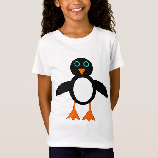 かわいいペンギンキッズTシャツ Tシャツ (正面)