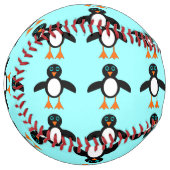 かわいいペンギンソフトボール ソフトボール (正面左)