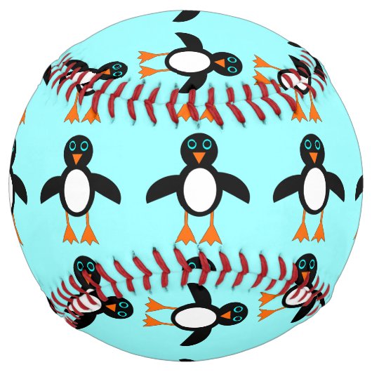 かわいいペンギンソフトボール ソフトボール (正面)