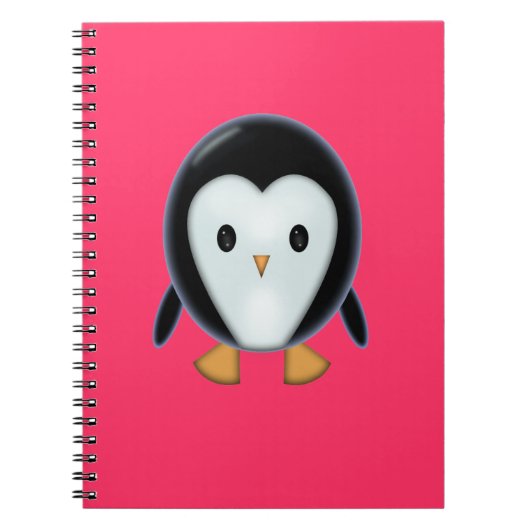 かわいいペンギンノート ノートブック (正面)
