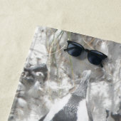 かわいいペンギン二頭ビーチタオル ビーチタオル (インサイチュ)