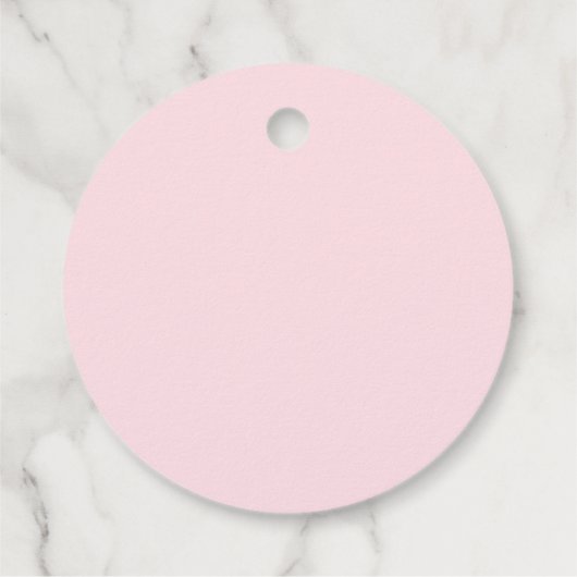 かわいいペンギン冬の赤ちゃんシャワー フェイバータグ (裏面)