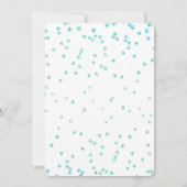 かわいいペンギン少年たち誕生日 招待状 (裏面)