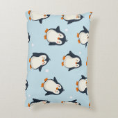 かわいいペンギン枕3 アクセントクッション (裏面(縦))