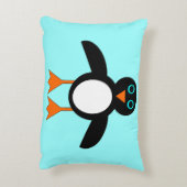 かわいいペンギン枕 アクセントクッション (裏面(縦))