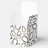 かわいいペンギン赤ちゃんシャワーブルーボーイ フェイバーボックス (オープン)