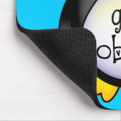 かわいいペンギン音楽によって得られるOboe マウスパッド (コーナー)