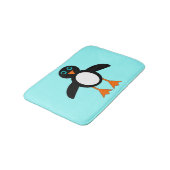 かわいいペンギン風呂マット バスマット (アングル)