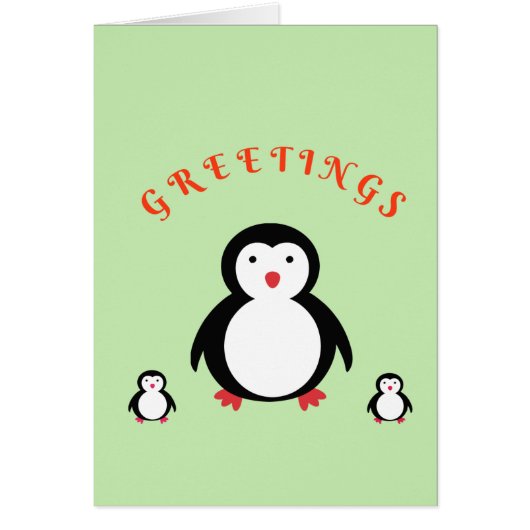 かわいいペンギン (正面)