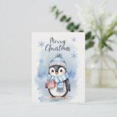 「かわいいペンギン2」 シーズンポストカード (スタンド正面)