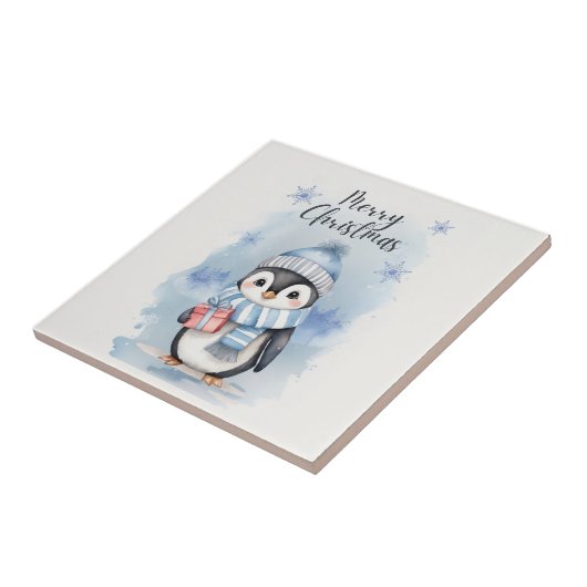 かわいいペンギン2 タイル (側面)