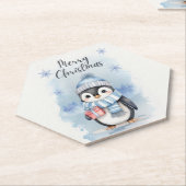 かわいいペンギン2 ペーパーコースター (アングル)