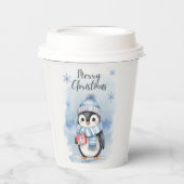 かわいいペンギン2 紙コップ (正面)