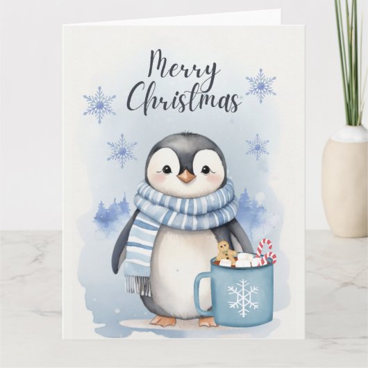 "かわいいペンギン3" カード (正面)