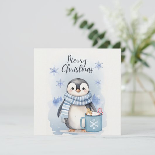 "かわいいペンギン3" カード (スタンド正面)