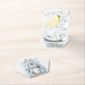 かわいいペンギン3 ペーパーコースター (インサイチュ)