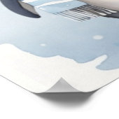 かわいいペンギン3 ポスター (角)