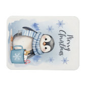 「かわいいペンギン3」 マグネット (横)