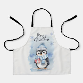 「かわいいペンギン」 エプロン