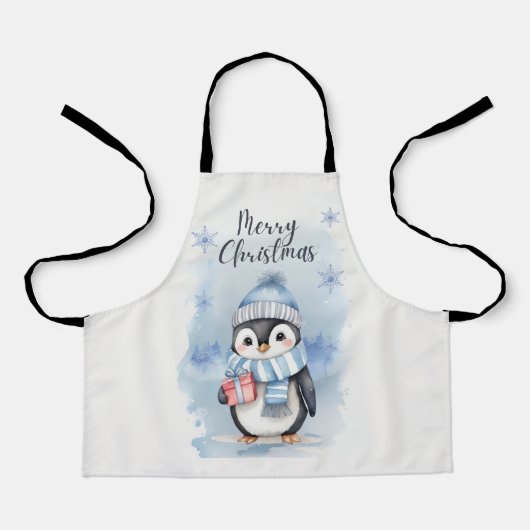 「かわいいペンギン」 エプロン (正面)