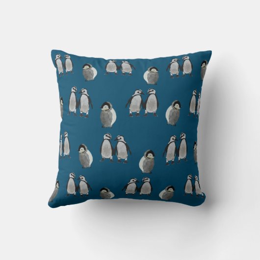 かわいいペンギン クッション (裏面)