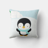 かわいいペンギン クッション (裏面)
