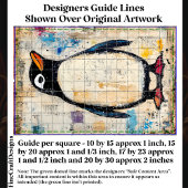 かわいいペンギン、グレンギー紙コラージュDJ1Rデコページ 薄葉紙