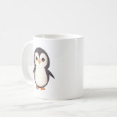 かわいいペンギン コーヒーマグカップ (正面左)