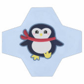 かわいいペンギン サッカーボール (フラット)