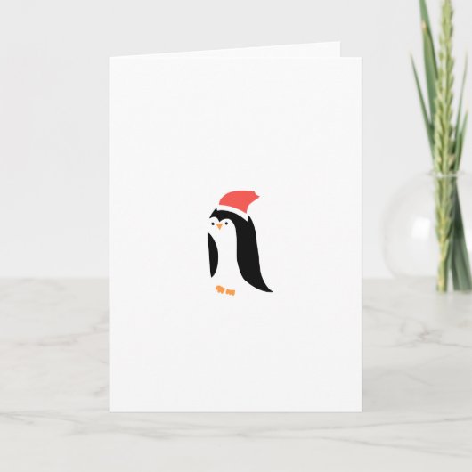 かわいいペンギン シーズンカード (正面)