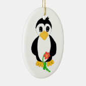かわいいペンギン セラミックオーナメント (右)