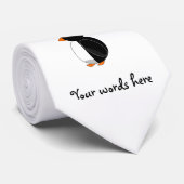 かわいいペンギン ネクタイ (ロール)