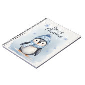 「かわいいペンギン」 ノートブック (左側)