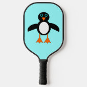 かわいいペンギン ピックルボールラケット (裏面)