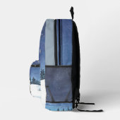 かわいいペンギン プリントバックパック (右)